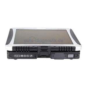 Panasonic Toughbook CF-19 im Tablet-Modus mit umgeklapptem Touchdisplay