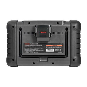 Autel MaxiDAS DS808S-BT Rückseite mit eingeklipptem MaxiVCI Diagnoseinterface