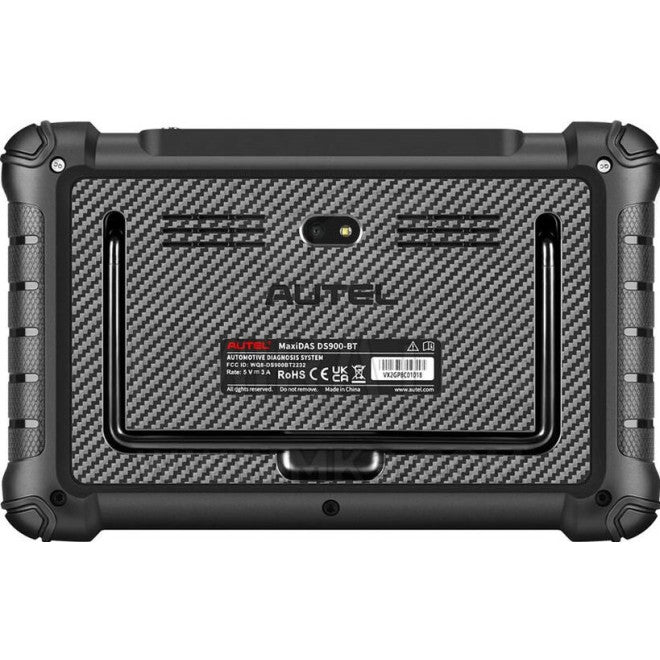Autel MaxiDAS DS900-BT Rückseite mit Standfuß und Kamera