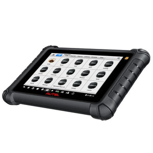 Autel MaxiDAS DS900-TS mit Fahrzeugmarken-Auswahl auf dem Display