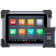 Autel MaxiSys Elite II Pro Diagnosetablet mit Hauptmenü und MaxiFlash VCI (SAE J2534 Pass-Thru)