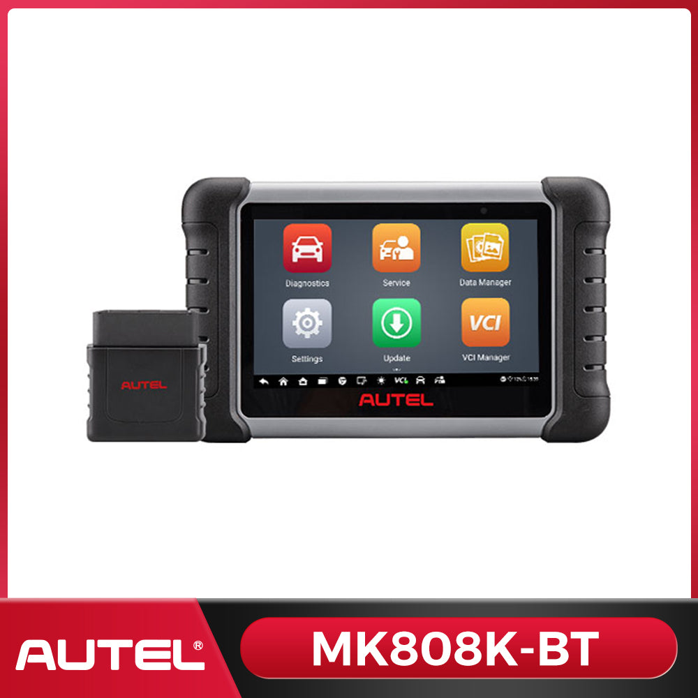 Autel MaxiCom MK808K-BT Diagnosetablet mit Bluetooth-Interface MaxiVCI Mini