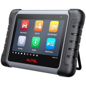 Autel MaxiCom MK808S mit ausgeklapptem Standfuß