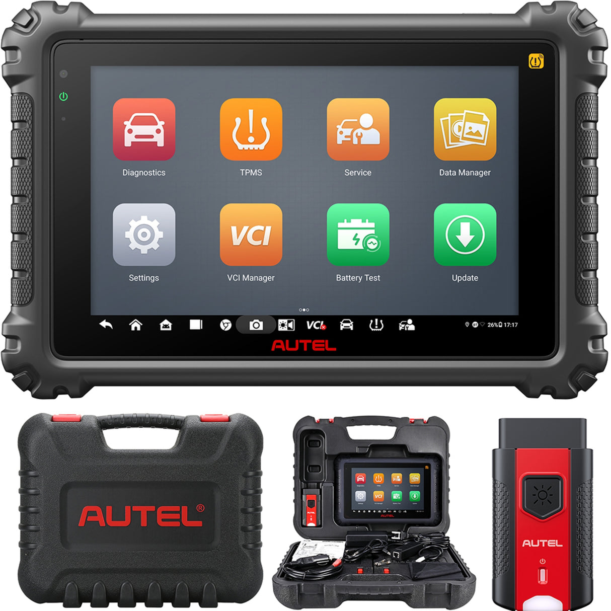 Autel MaxiCom MK906 Pro-TS mit Transportkoffer und MaxiVCI V200