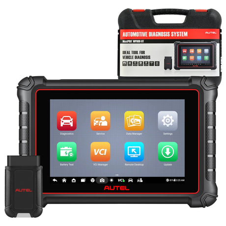 Autel MaxiPro MP900-BT Diagnosetablet mit MaxiVCI V150 Bluetooth-Interface und Transportkoffer