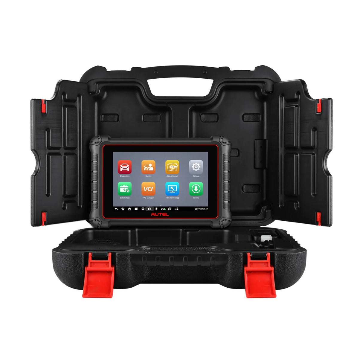 Autel MaxiPro MP900-BT Diagnosetablet im geöffneten Transportkoffer