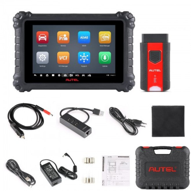 Autel MaxiSys MS906 Pro2-TS Lieferumfang mit MaxiVCI V200 und Zubehör