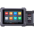 Autel MaxiSys MS909 Diagnosetablet mit Hauptmenü und MaxiFlash VCI Interface