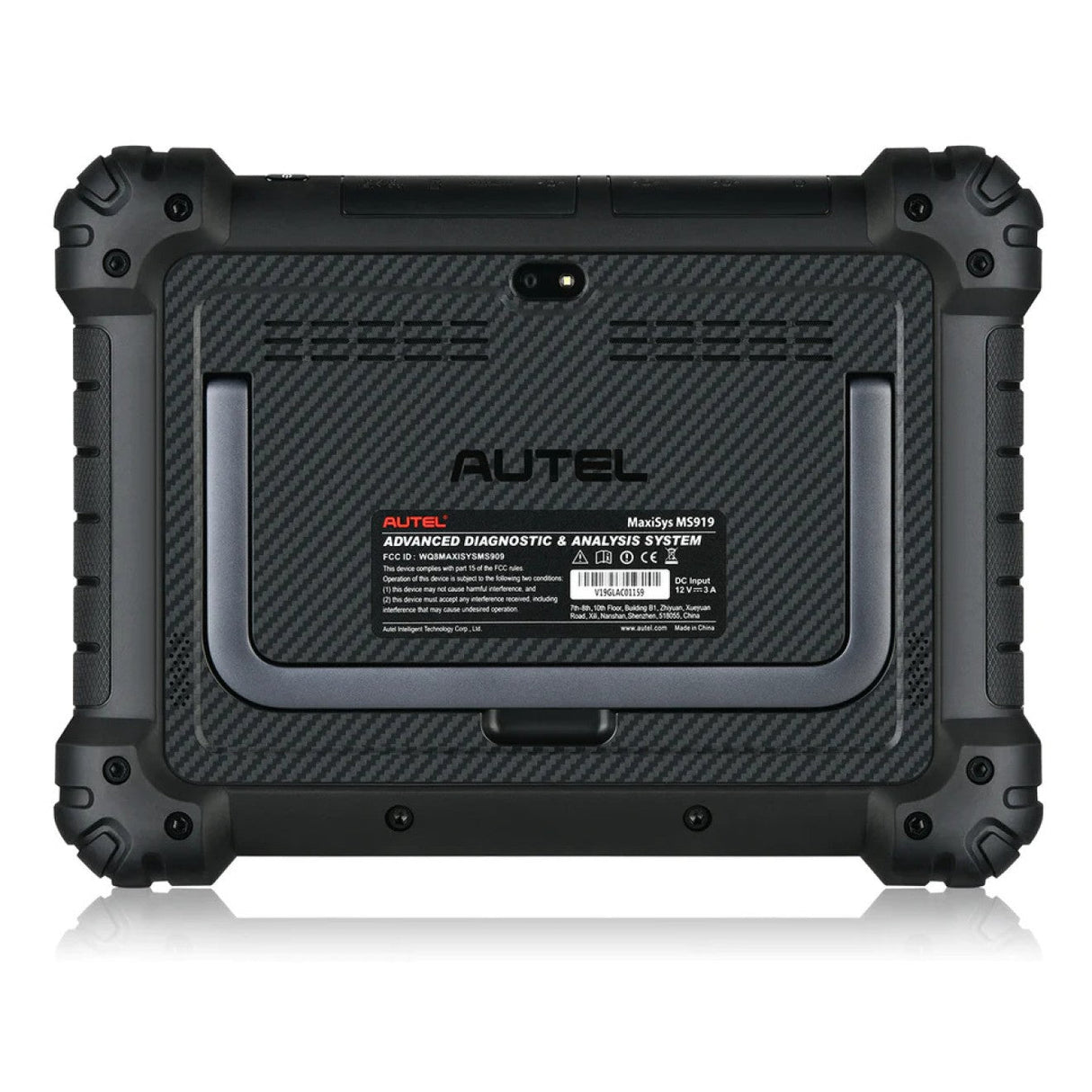 Autel MaxiSys MS919 Rückseite mit Standfuß