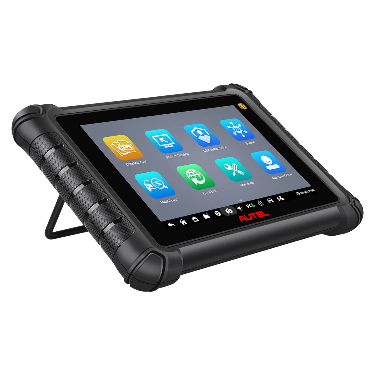 Autel MaxiTPMS TS900 Seitenansicht mit ausgeklapptem Standfuß