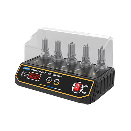 AUTOOL SPT360 Zuendkerzentester vor weissem Hintergrund