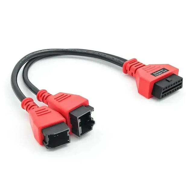 Chrysler 12+8 Pin Doppelstecker auf OBD2 Adapterkabel für Diagnosegeräte