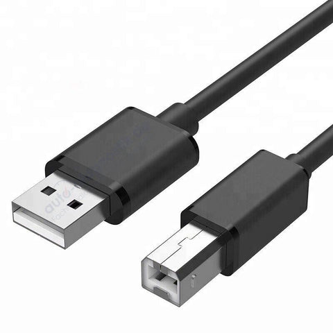 For HP CANON DELL BROTHER PRINTER SCANNER CABLE CORD USB 2.0 A-B 6FT