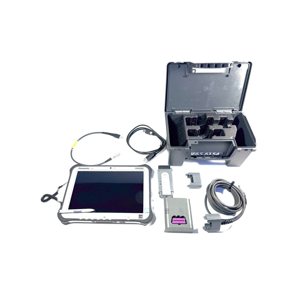 Panasonic Toughpad FZ-G1 Windows Tablet für Fahrzeugdiagnose mit ODIS Software und VAS 6154 – robustes Werkstatt-Tablet für professionelle VW Diagnose