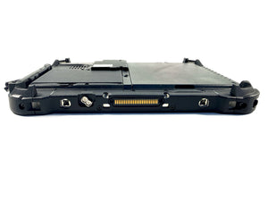Panasonic Toughbook FZ-G2 – Unterseite mit Dockinganschluss und Netzteilbuchse