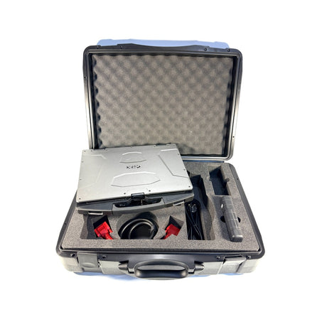 Profi KFZ Diagnosegerät Set mit Getac S410 und Vident Interface – Vollständige Fahrzeugdiagnose für PKW bis Baujahr 2025 und LKW bis 2022, im Koffer geliefert