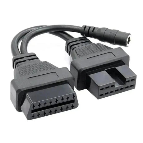 Hyundai 12 Pin OBD1 auf OBD2 Adapterkabel mit Stromanschluss für Diagnosegeräte