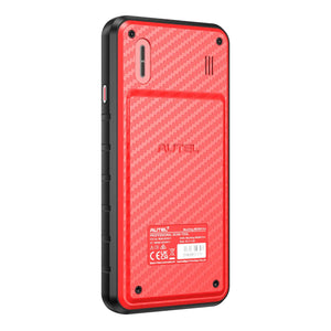 Autel MaxiDiag MD909 Pro Rückseite mit Typenschild und Carbon-Struktur