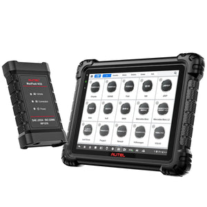 Autel MaxiSys MS909 S2 mit Fahrzeugmarken-Auswahl und MaxiFlash VCI2