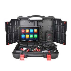Autel MaxiSys MS909 S2 Komplettset im geöffneten Transportkoffer