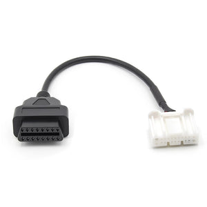 Tesla Model S - X OBD2 20pin to 16pin diagnostic connector cable from 2016