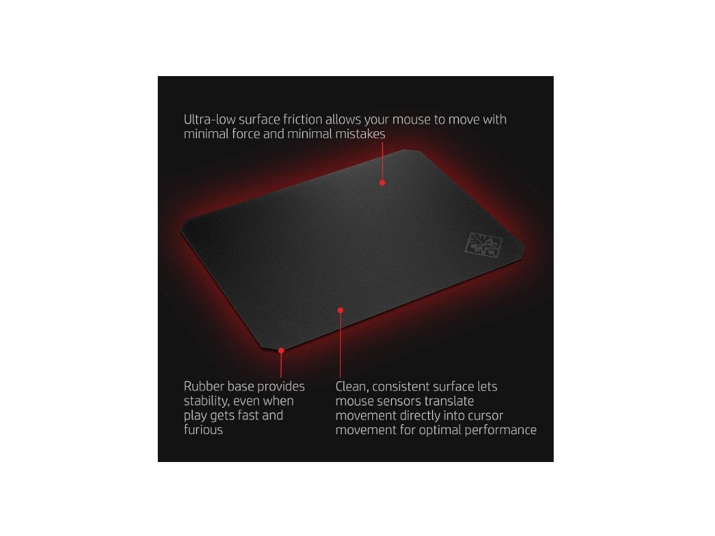 HP Omen Hard Gaming Mouse Pad 200 2VP01AA#ABB 