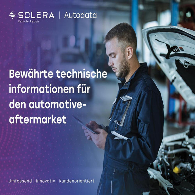 Autodata Fahrzeugdaten – technische OEM-Informationen für Werkstätten