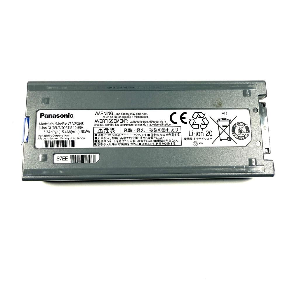 Panasonic Toughbook CF-19 Akku CF-VZSU48 mit Typenschild, 10,65 V und 58 Wh