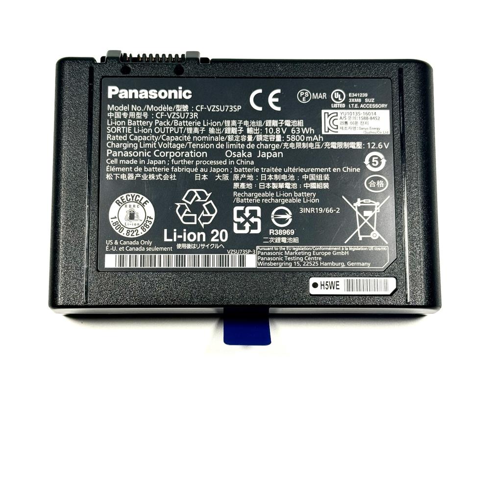 Panasonic Toughbook CF-D1 Akku CF-VZSU73SP mit Typenschild, 10,8 V und 63 Wh