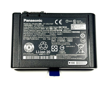 Panasonic Toughbook CF-D1 Akku CF-VZSU73SP mit Typenschild, 10,8 V und 63 Wh
