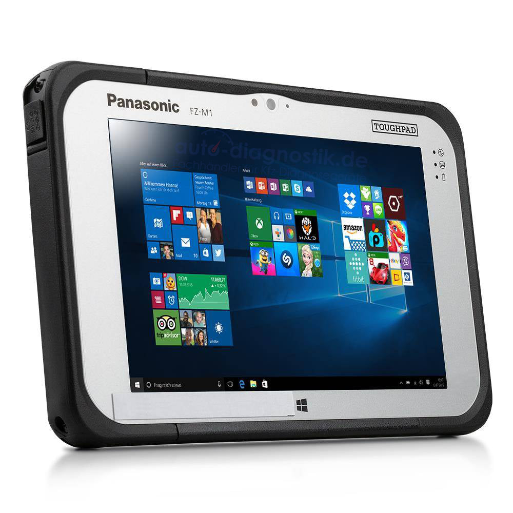 Panasonic ToughPad FZ-M1 - MK3, Intel Core i5-7Y57.Win11, 1.2GHz, 8GB, 1TB SSD - auto-diagnostik