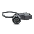 Scania 16 Pin OBD1 auf OBD2 Adapterkabel mit rundem 16-poligem Scania Diagnosestecker und OBD2 Buchse