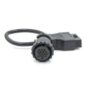 Scania 16 Pin OBD1 auf OBD2 Adapterkabel mit rundem 16-poligem Scania Diagnosestecker und OBD2 Buchse