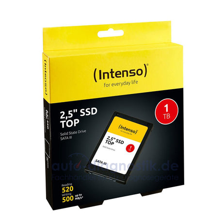 SSD Intenso 2,5" Festplatte 1TB TOP SATA3 2,5" interne Festplatte