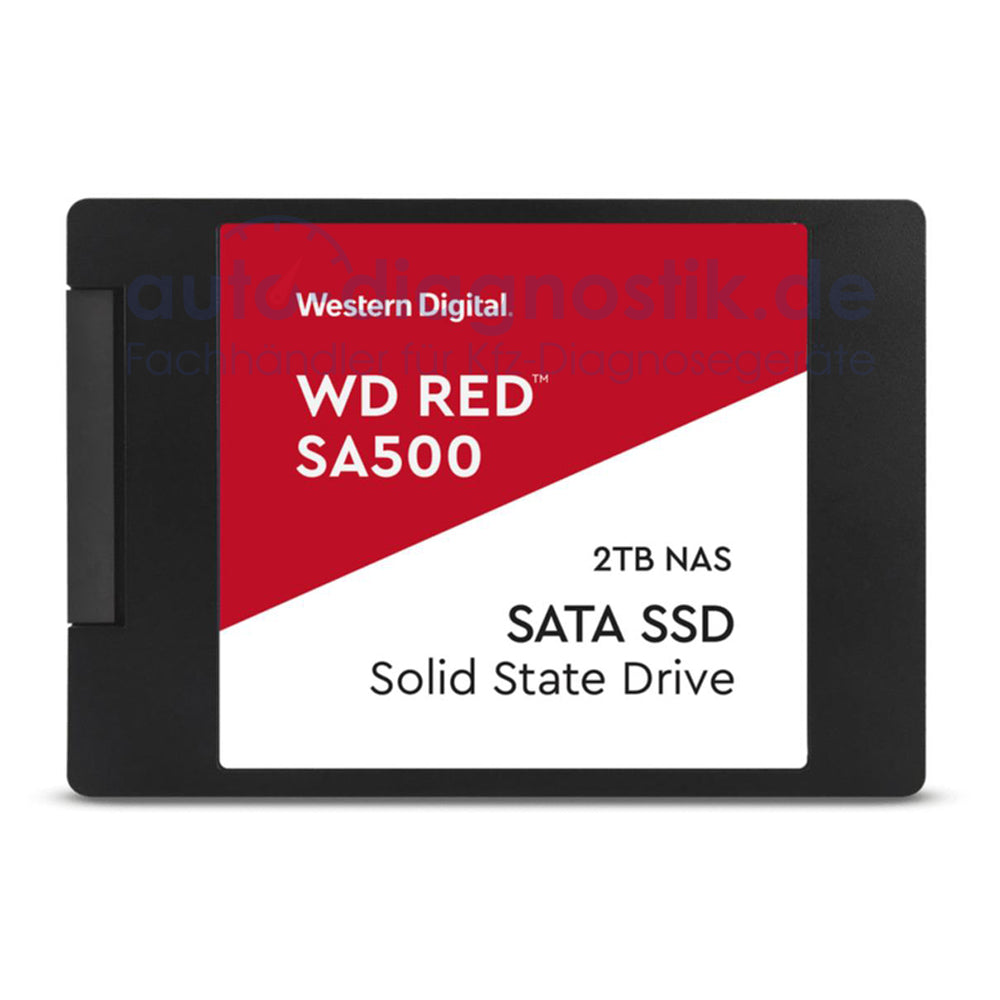 SSD WD RED Festplatte SA500 2TB NAS Sata3 2,5" 7mm 3D NAND interne Festplatte