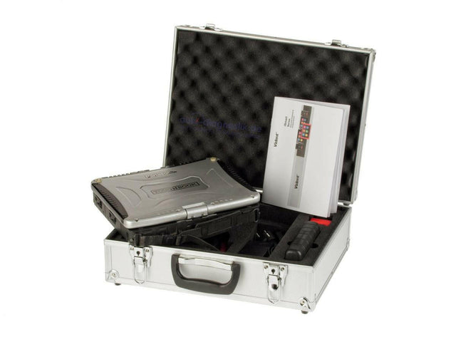 Vident iSmart Diagnosegerät mit Panasonic Toughbook CF-19 im Alukoffer – Set ohne Adapterkabel