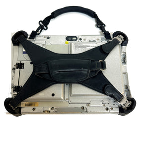 Panasonic Toughpad FZ-G1 MK5 Rückseite mit Hand-Strap-Halterung und Tragegriff
