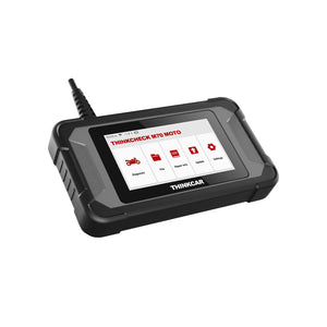 Thinkcar Thinkcheck M70 MOTO schräg von der Seite mit 5-Zoll-Touchscreen