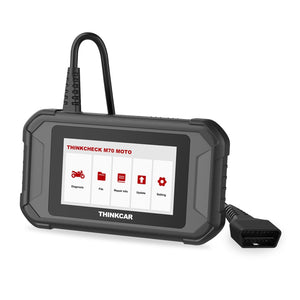 Thinkcar Thinkcheck M70 MOTO mit Diagnosekabel und 16-poligem Stecker
