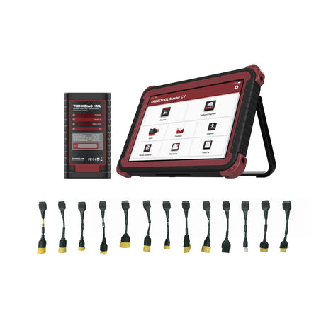 Thinkcar Thinktool Master CV mit Thinkdiag HML und Nutzfahrzeug-Adapterkabeln