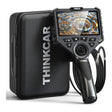 Thinkcar ES501 Endoskop mit 5-Zoll-Display, Joystick und Sonde vor dem Aufbewahrungskoffer