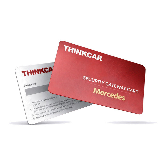 Thinkcar Security Gateway Card Mercedes – Symbolbild der SGW-Freischaltung für Mercedes-Benz