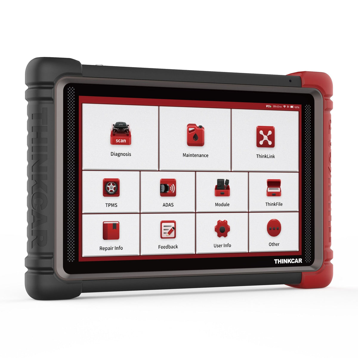 THINKCAR Thinktool 195 Diagnosetablet schräg von links