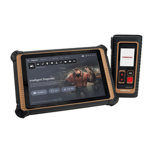 THINKCAR Thinktool 391 Tablet auf dem Aufsteller mit THINKLINK-Lite-Interface