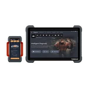 THINKCAR Thinktool 394 mit eingeschaltetem THINKLINK-PRO-Interface