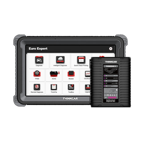 THINKCAR Thinktool Expert 3 in 1 Diagnosetablet mit THINKDIAG-Diagnosebox von vorne