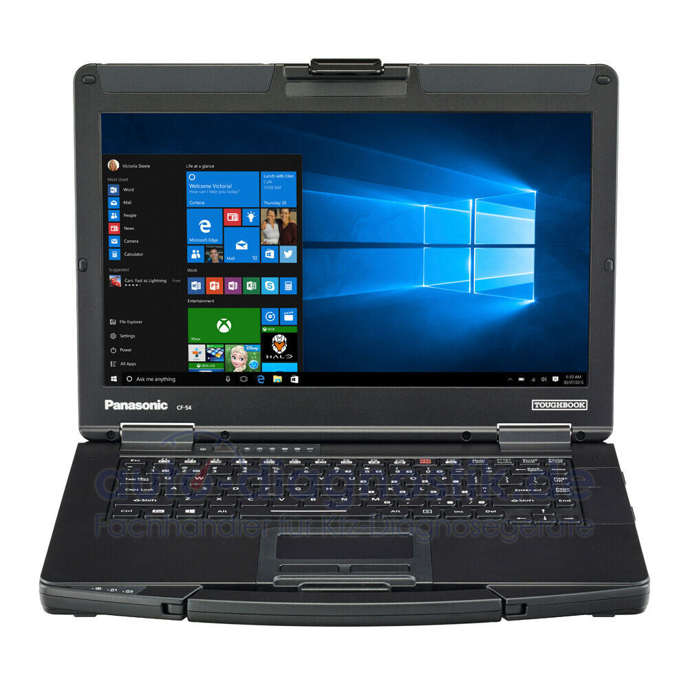 Panasonic Toughbook CF-54 MK2 i5-6300U-2.4GHz 16GB 120GB SSD 14"(35.6 cm) Win10Pro