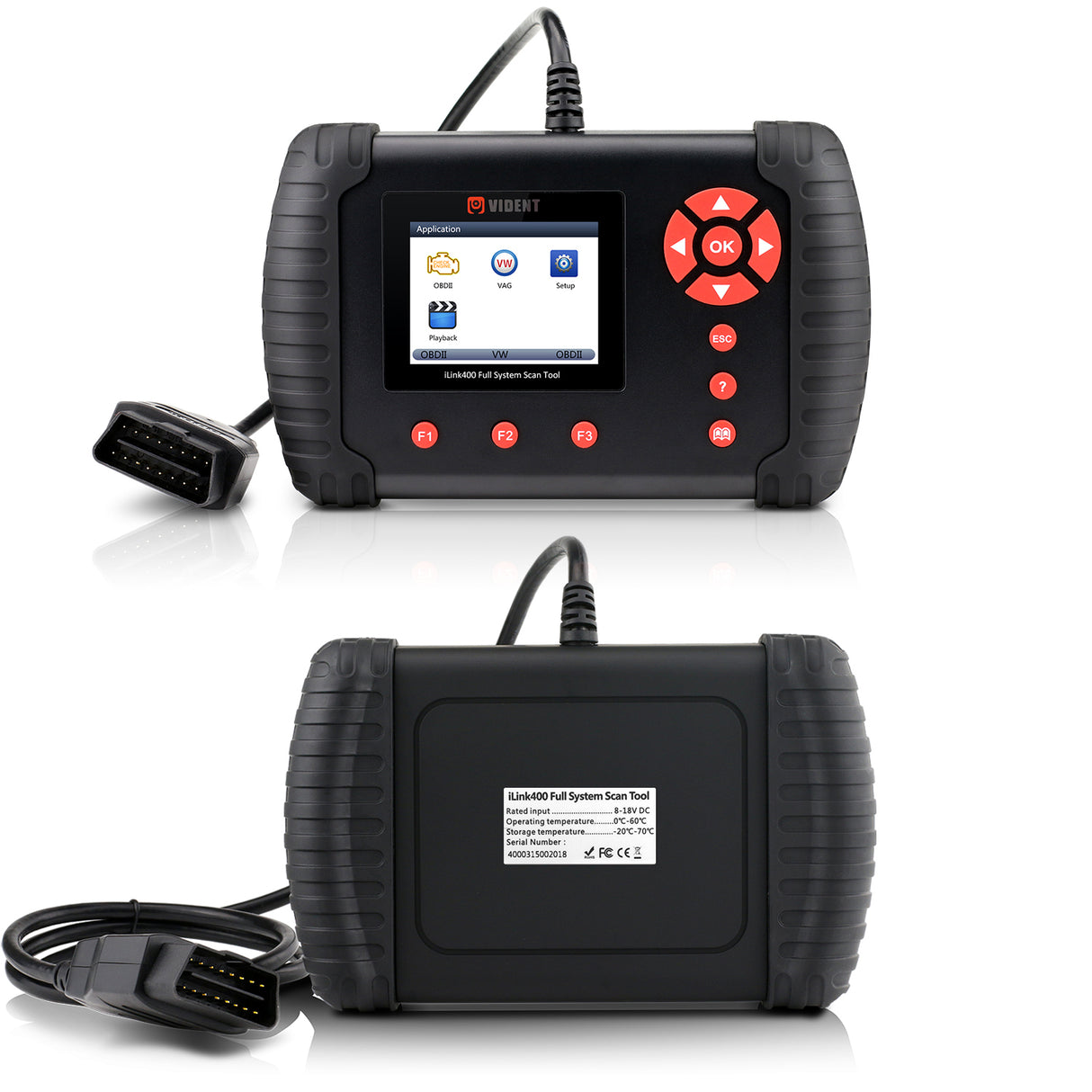 Vident iLink400 Fiat, Alfa Romeo Professional Automotive Diagnostic Tool Full System Single Brand Scan Tool