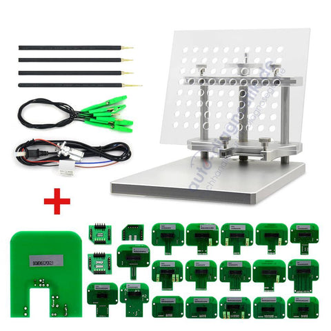 VGOL 4 Pièces Stylos Sonde Programme ECU LED Broches BDM Avec Câble - Compatible Ktag Kess V2