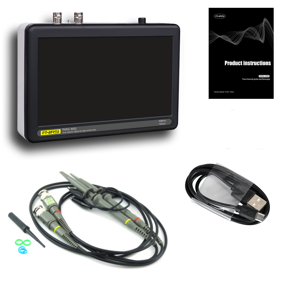 FNIRSI-1013D Digital Mini Tablet Oscilloscope Dual Channel